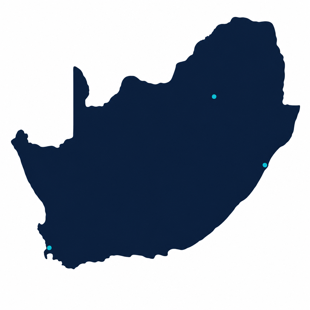 Map of South Africa